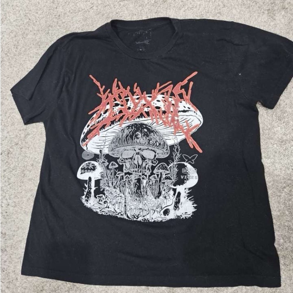 Black Graphic Men's T-Shirt